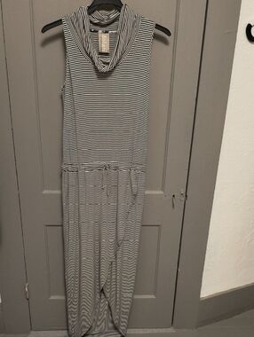 Anthropologie (dolan Left Coast Collection) Striped Cowl-Neck Maxi Dress